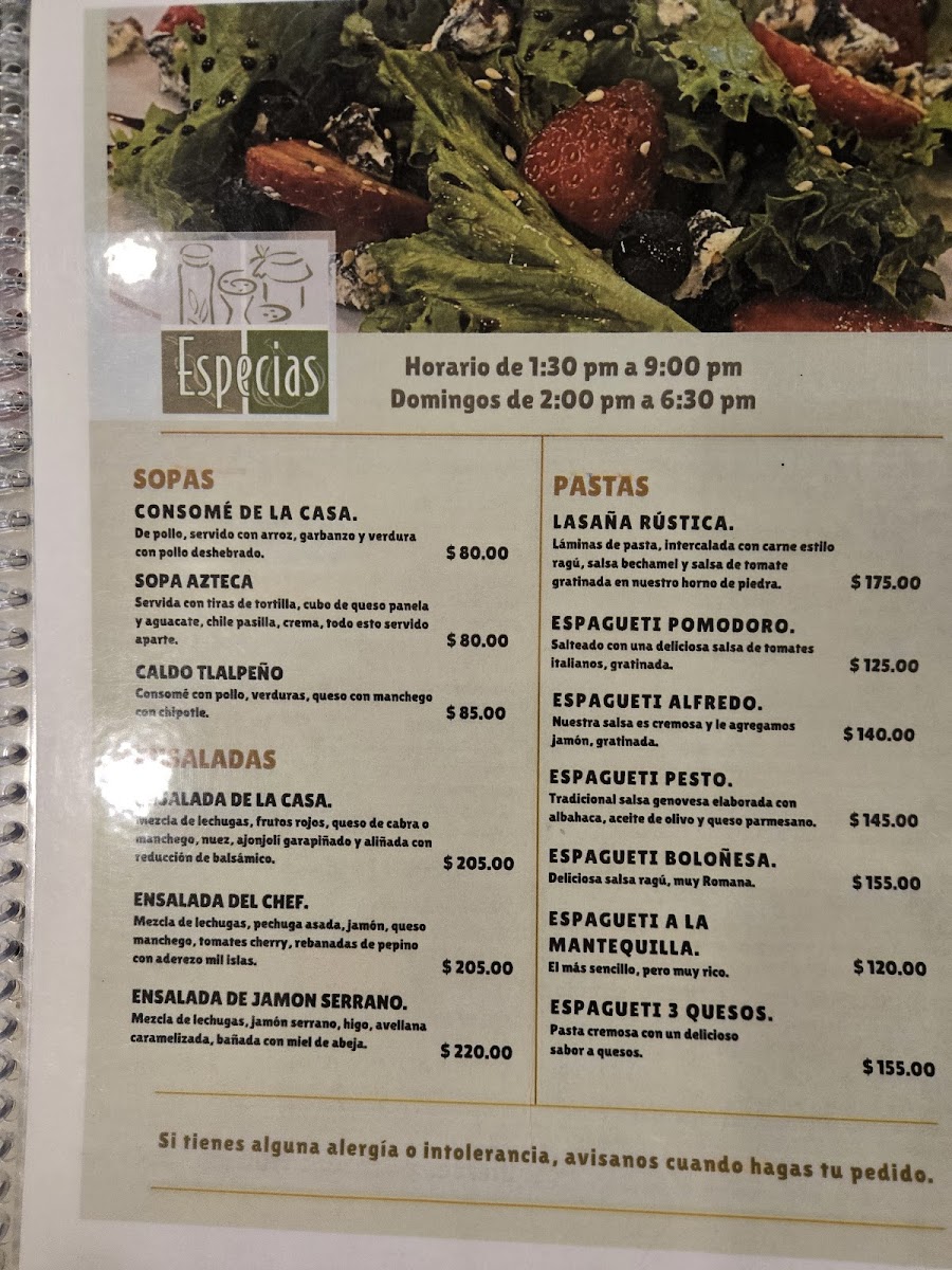 Especias Menu - Image 2